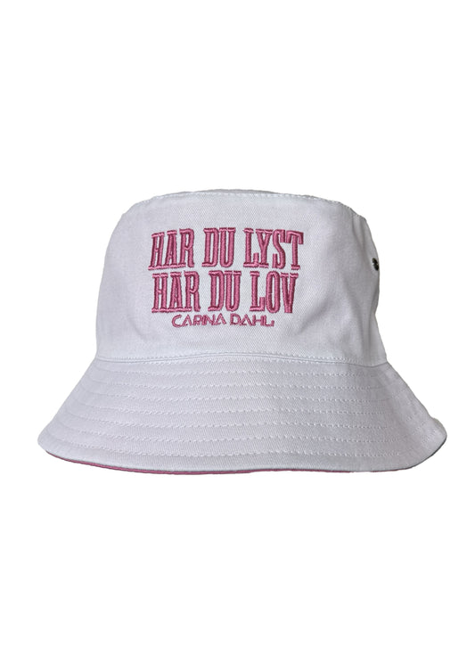 Carina Dahl | Har du lyst, har du lov / Bæst på fæst | Reversible Hvit/Rosa