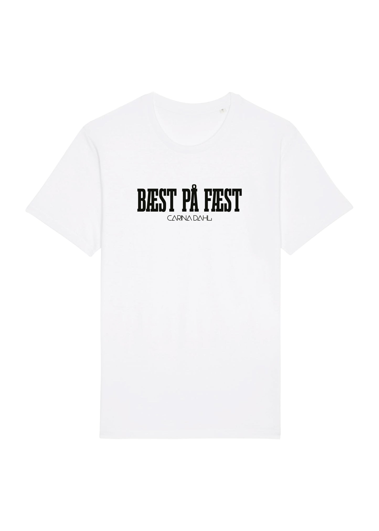 Carina Dahl | Bæst på Fæst | Hvit T-Shirt