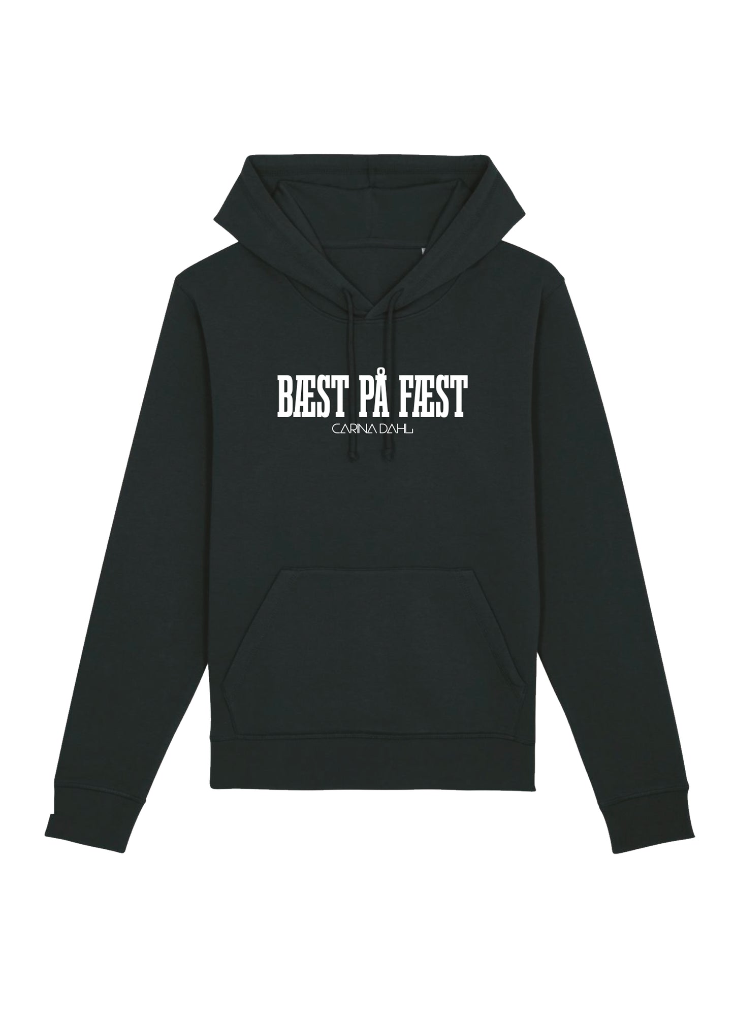 Carina Dahl | Bæst på Fæst | Sort Hoodie