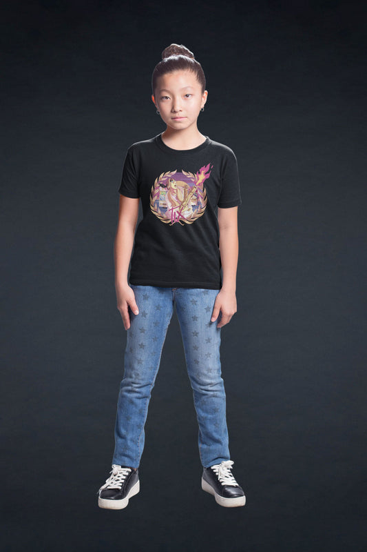 Flammekaster Tee | Sort