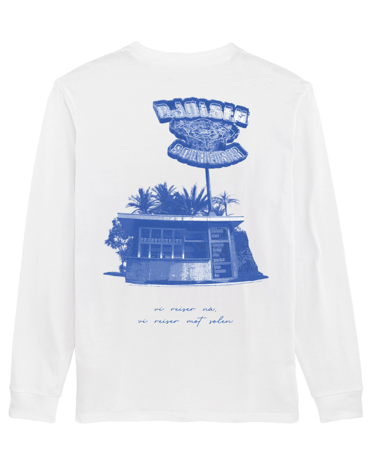Klovner i Kamp | Hvit | Longsleeve