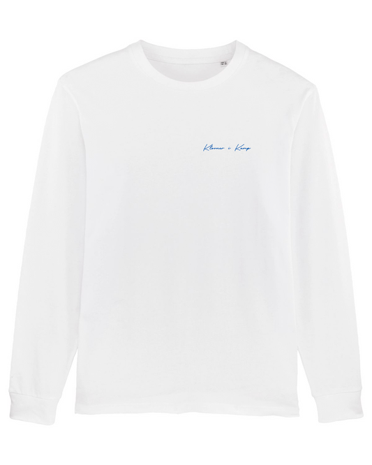 Klovner i Kamp | Hvit | Longsleeve