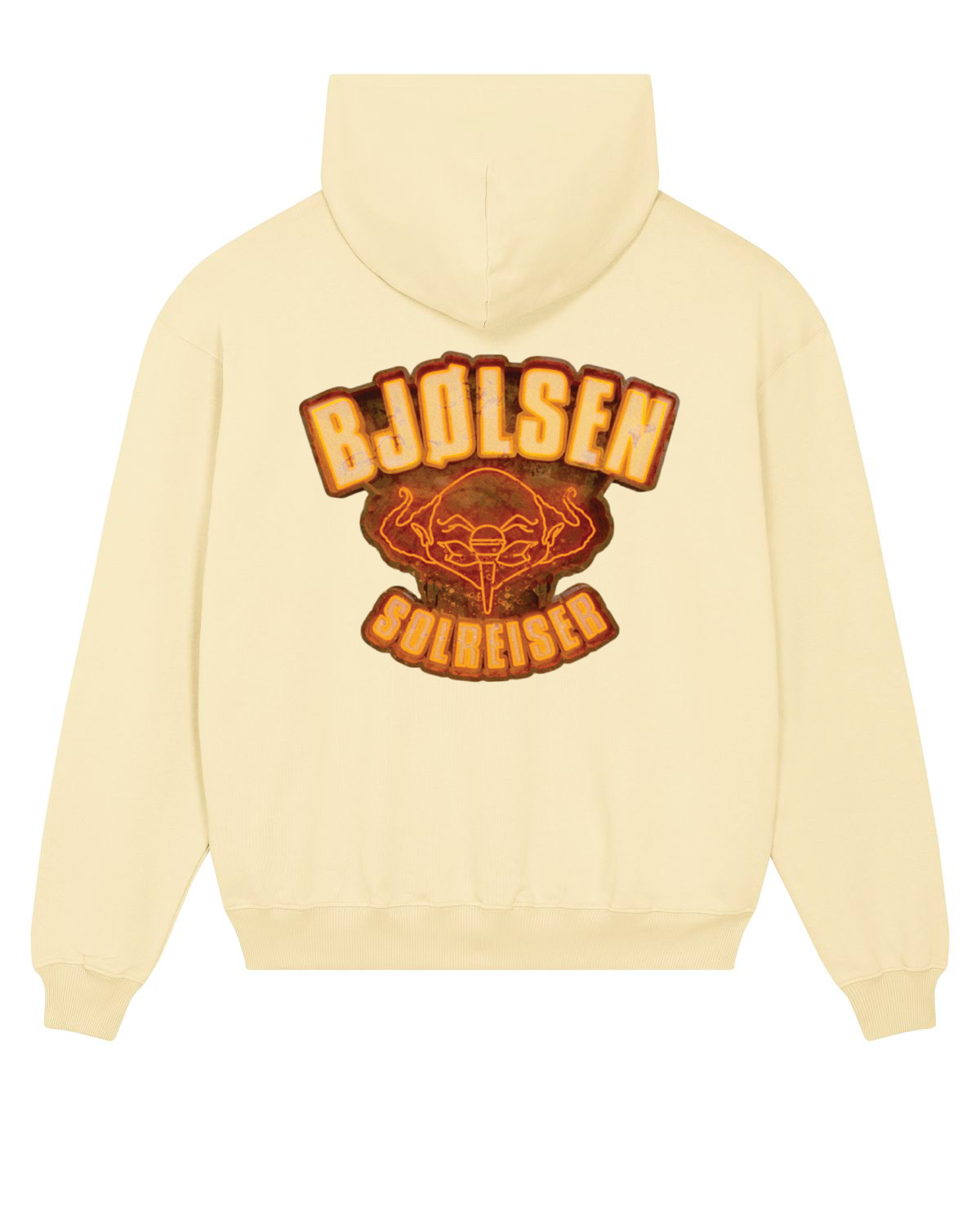 Klovner i Kamp | Lys gul | Hoodie