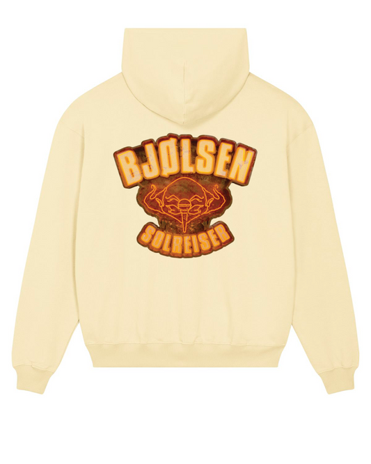 Klovner i Kamp | Lys gul | Hoodie