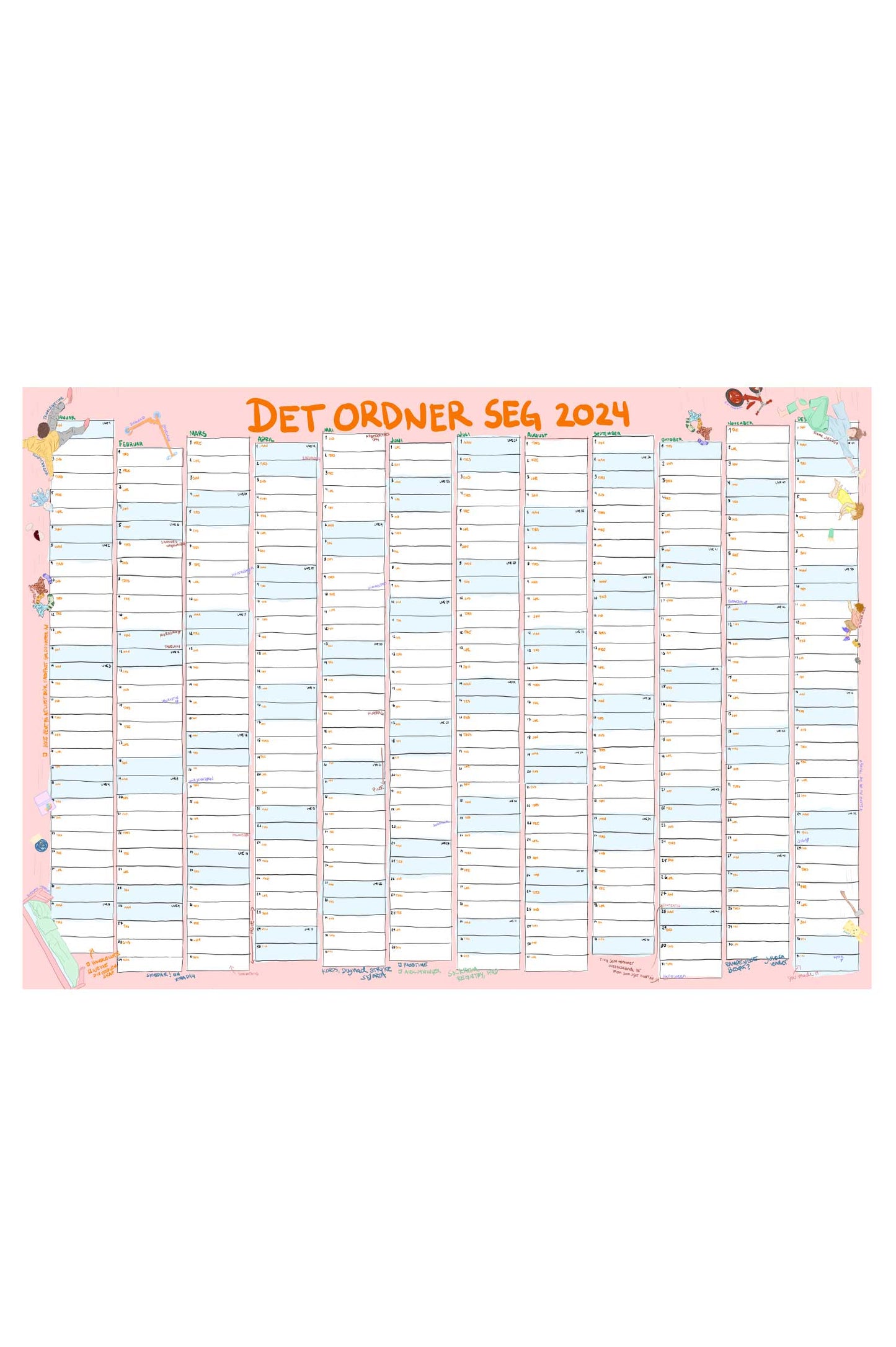Det ordner seg | Kalender 2024