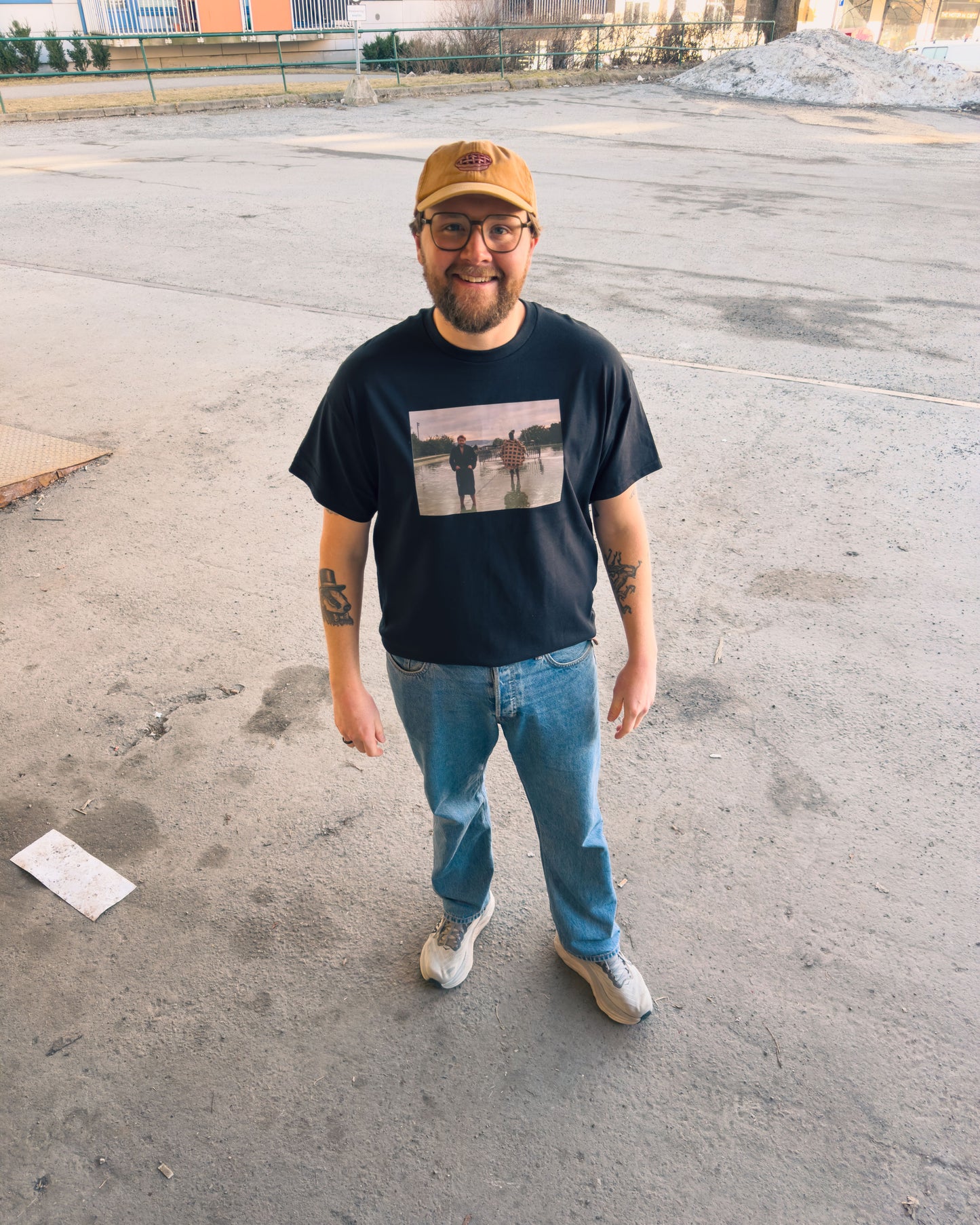 Martin & Paimannen Tee | Sort