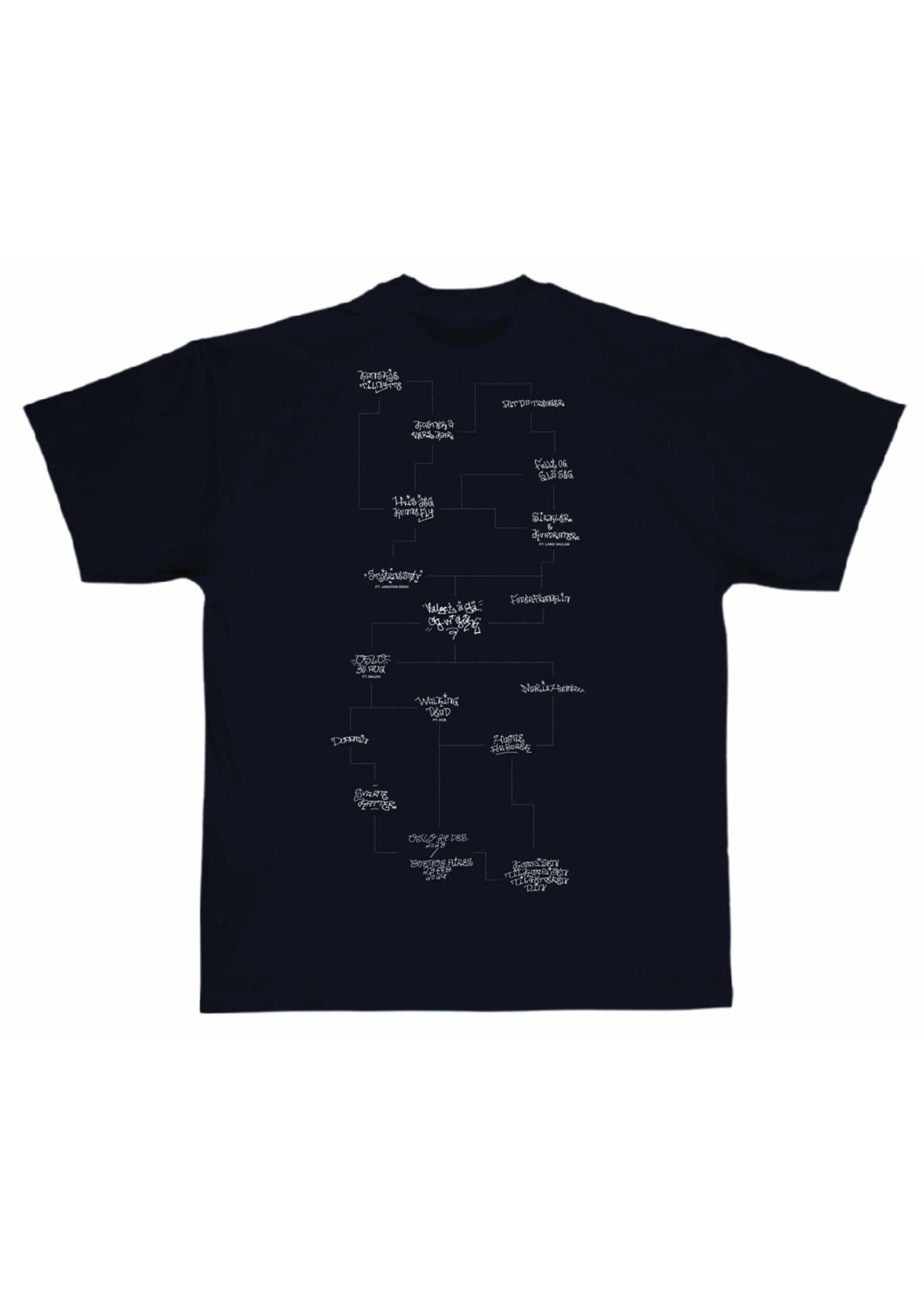 Ari Bajgora | Tracklist | Navy tee