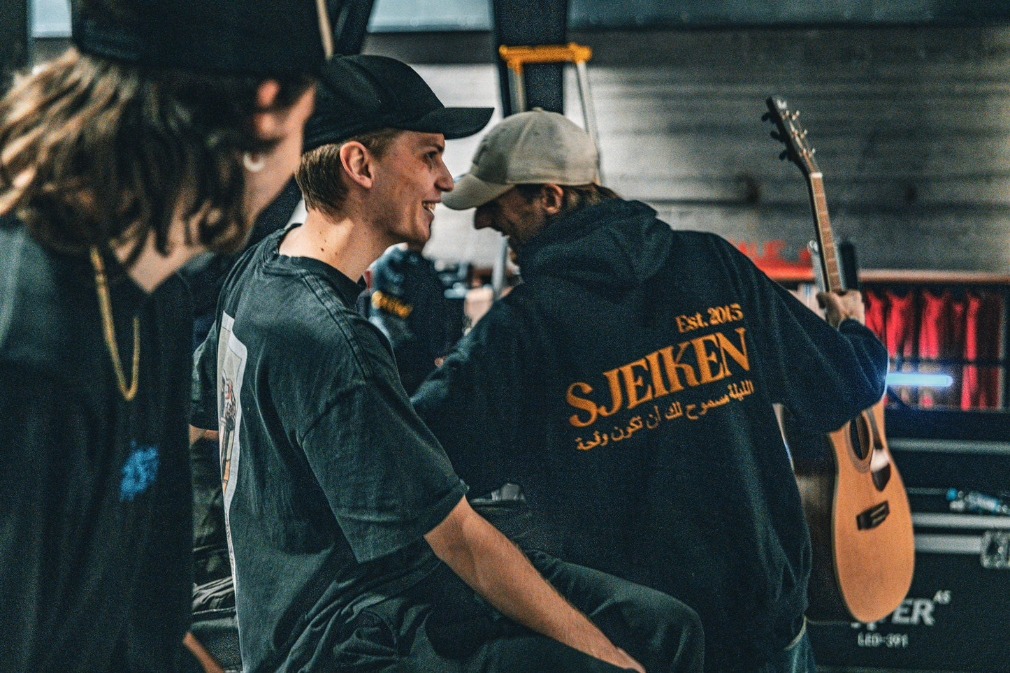 Sjeiken Hoodie | Sort