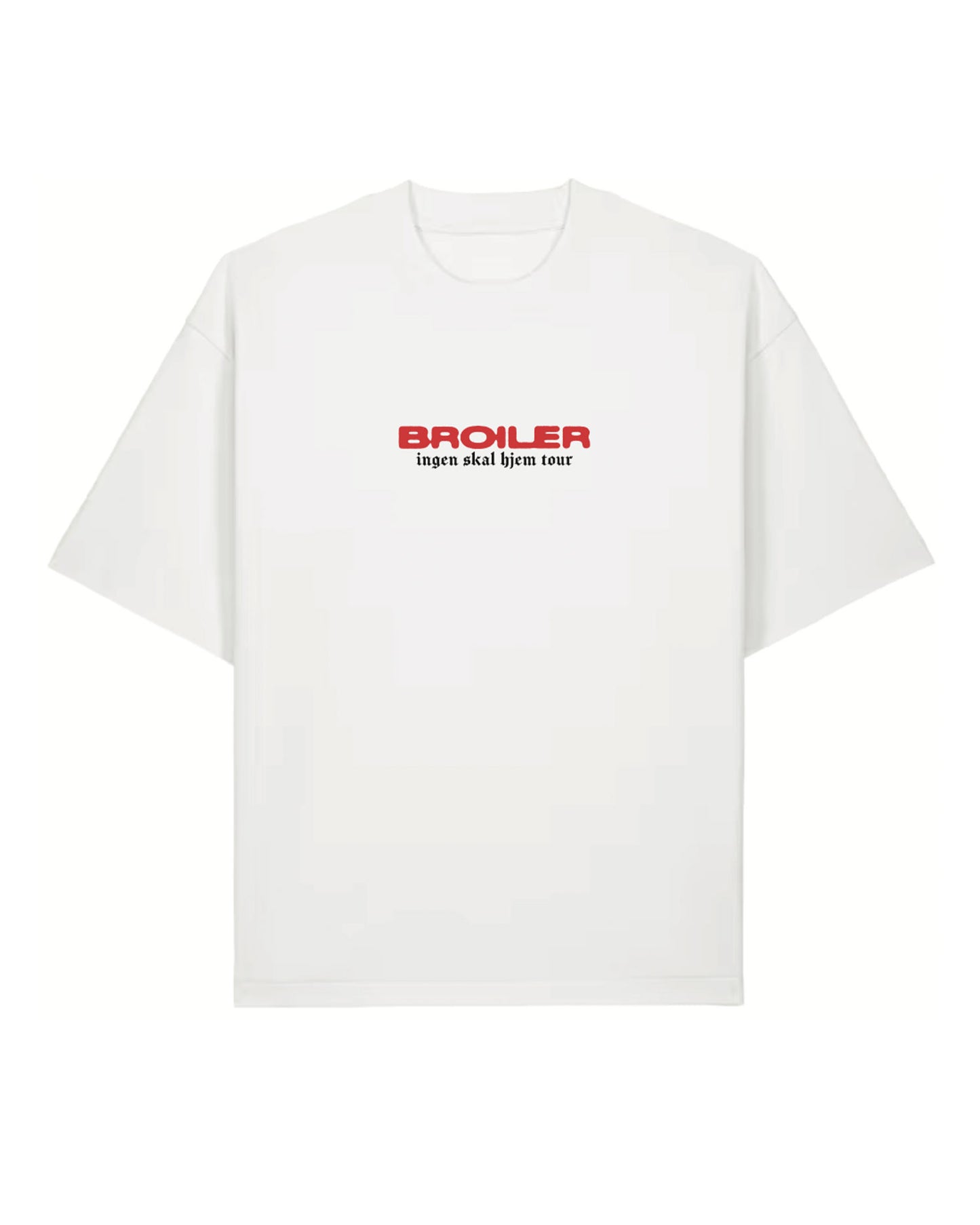 Broiler | Ingen Skal Hjem Tour | Bergen | White | Tee