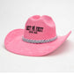Carina Dahl | Rosa Cowboyhatt