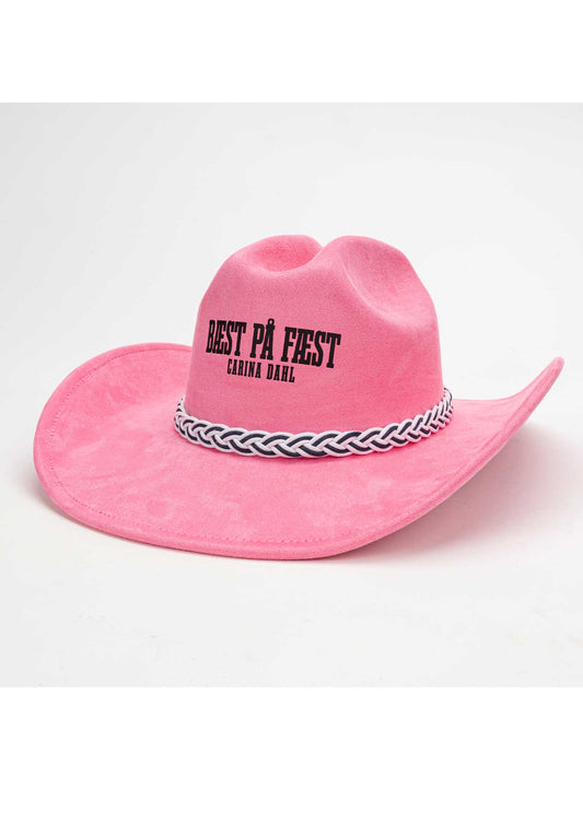 Carina Dahl | Rosa Cowboyhatt