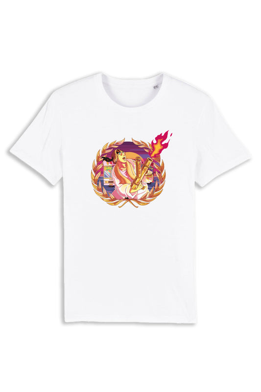 Flammekaster Tee | Hvit