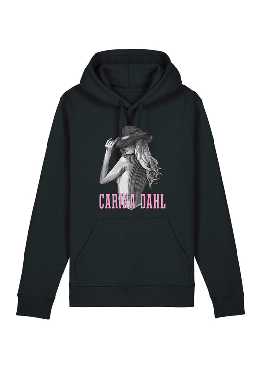 Carina Dahl | Frøken Dahl | Sort Hoodie