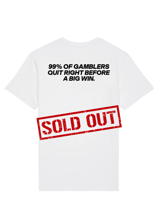 Barisbrevik | Tee | 99% of gamblers quit