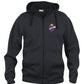 Grüner Hockey | Full-Zip hoodie Sort