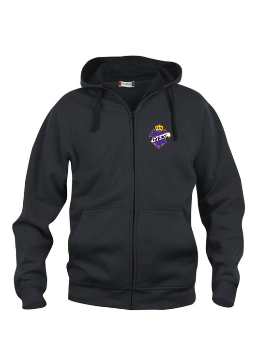 Grüner Hockey | Full-Zip hoodie Sort