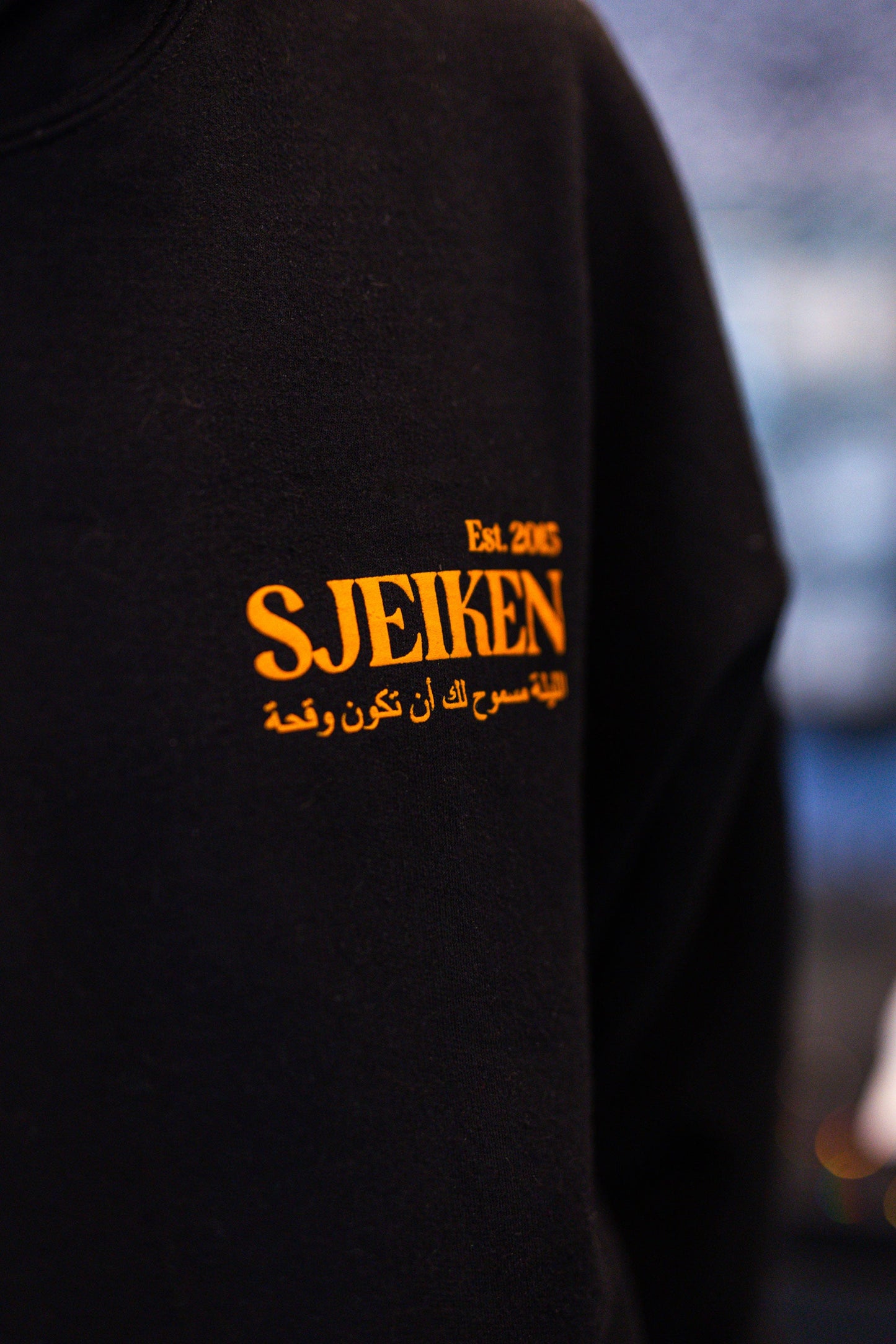 Sjeiken Hoodie | Sort