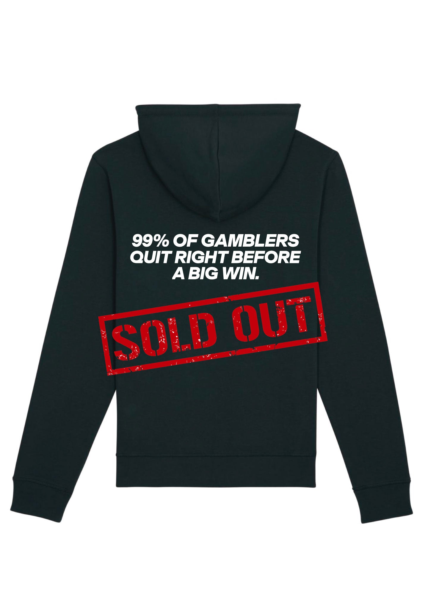 Barisbrevik | Hoodie | 99% of gamblers quit