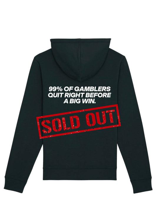 Barisbrevik | Hoodie | 99% of gamblers quit