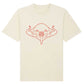 Klovner i Kamp | Puff Print | Natural Raw | T-Skjorte