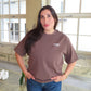 core tee | mocha