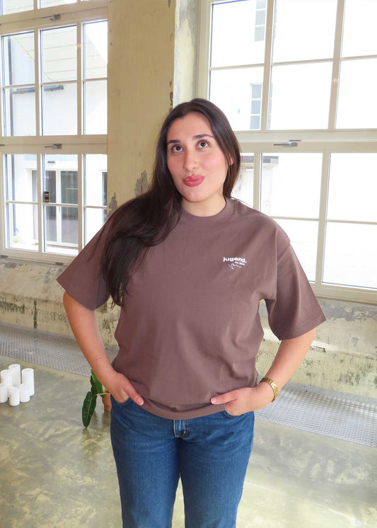 core tee | mocha