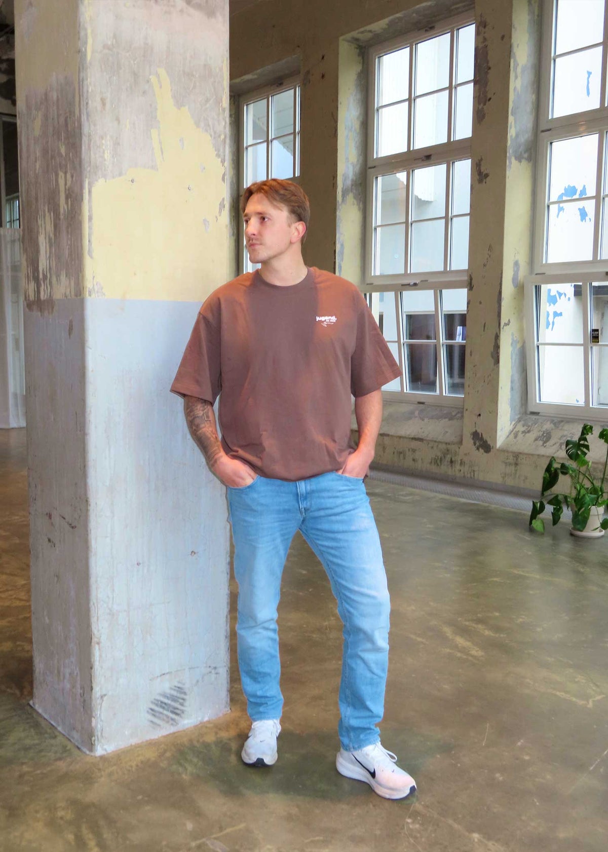 core tee | mocha