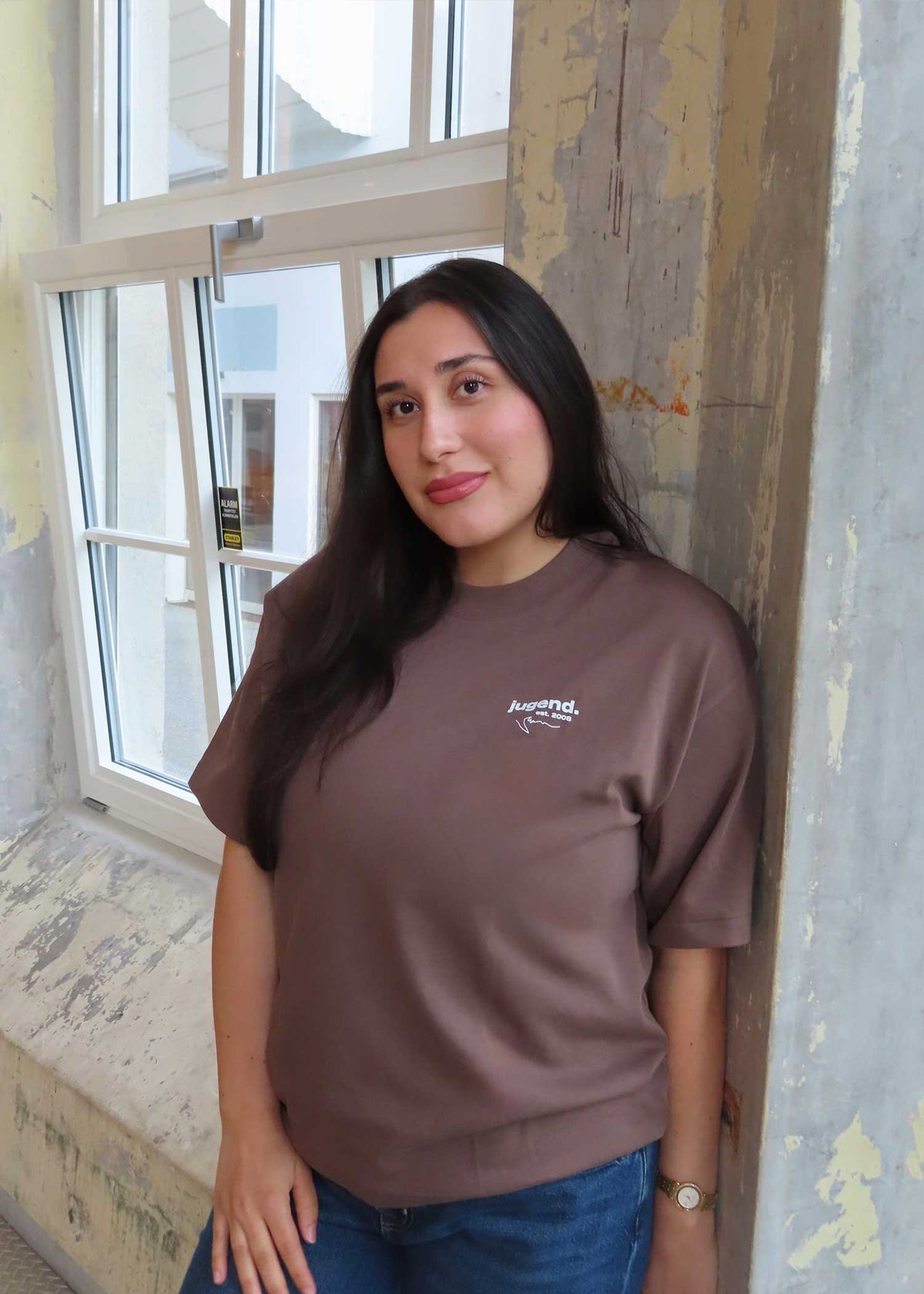 core tee | mocha