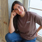 core tee | mocha