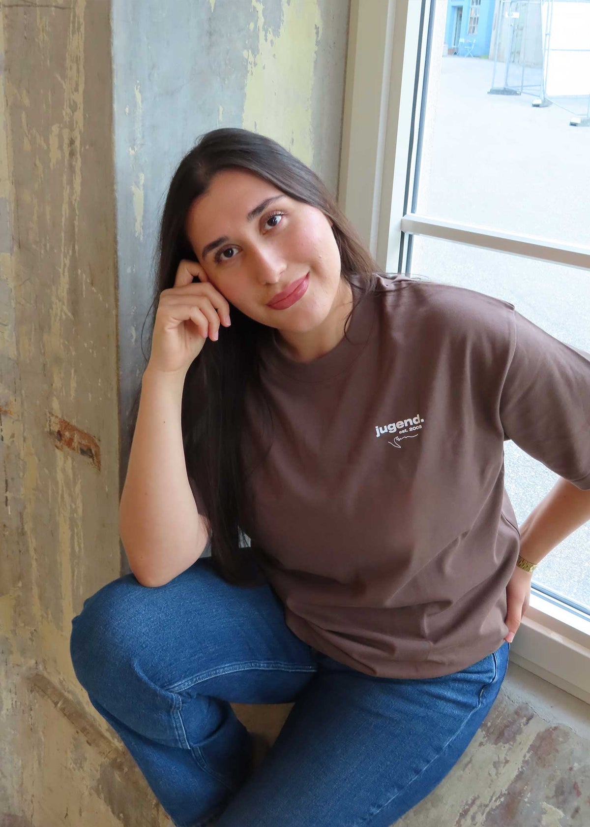 core tee | mocha