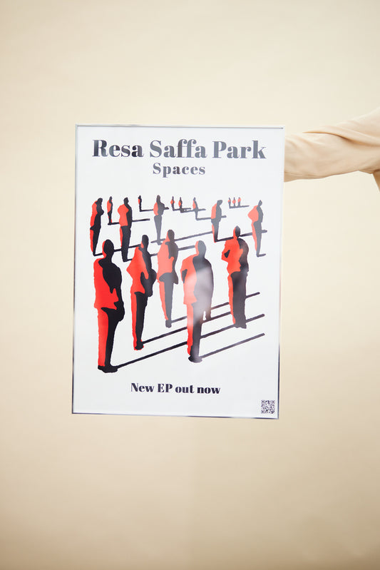 Resa Saffa Park | Spaces EP | 50 x 70cm Poster