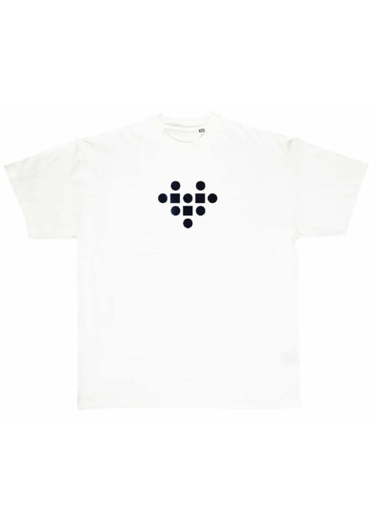 Ari Bajgora | Sirkler & Kvadrater | White tee