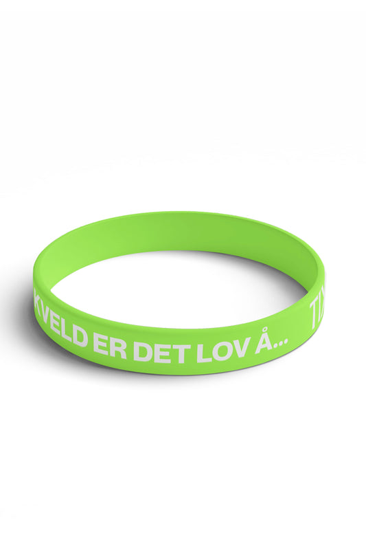 I KVELD ER DET LOV... | Armbånd | Grønn