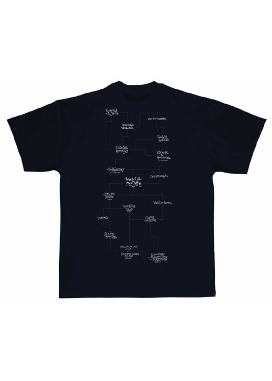 Ari Bajgora | Tracklist | Navy tee