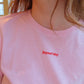 "jugend bby" baby tee | strawberry