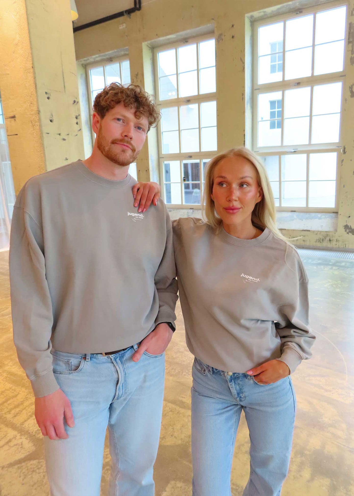 core crewneck | vintage mist