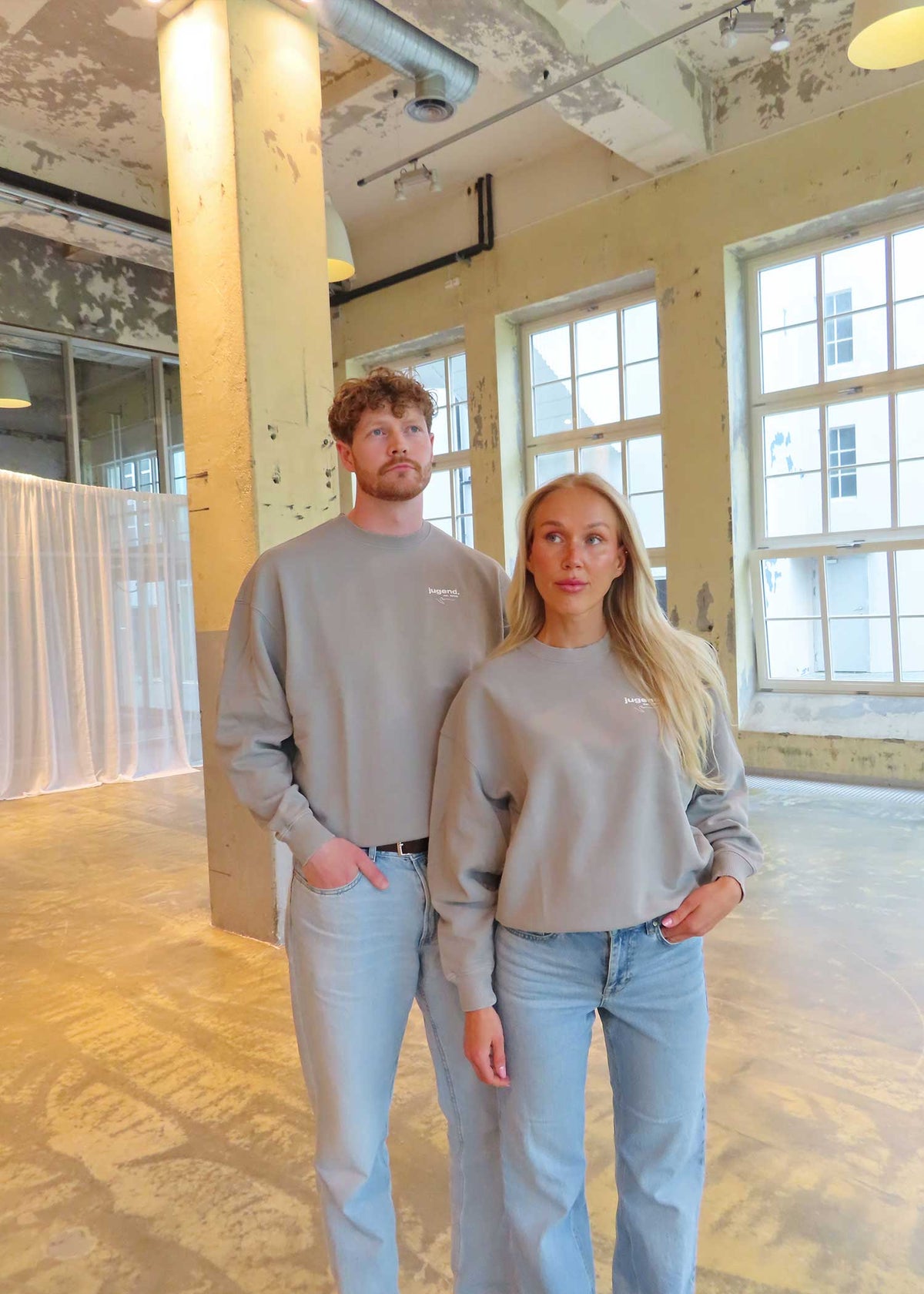 core crewneck | vintage mist