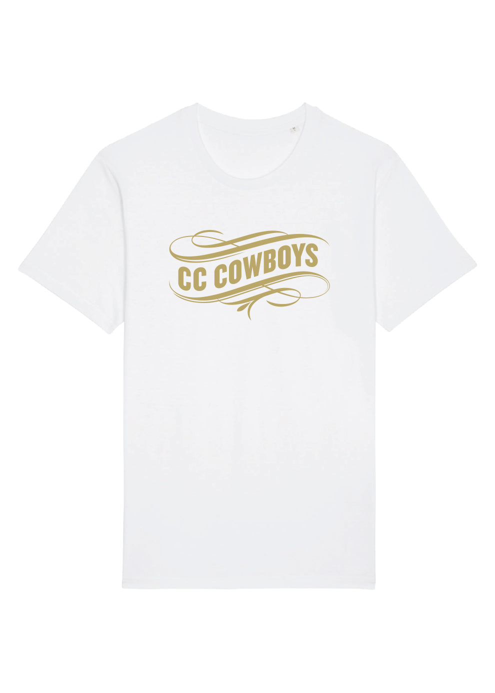 CC Cowboys | T-skjorte | Hvit