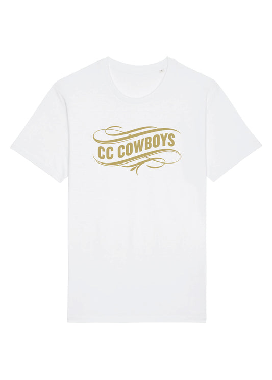 CC Cowboys | T-skjorte | Hvit