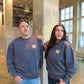 jgnd club. crewneck | sunwashed