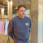 jgnd club. crewneck | sunwashed