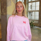 jgnd club. crewneck | strawberry