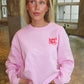 jgnd club. crewneck | strawberry