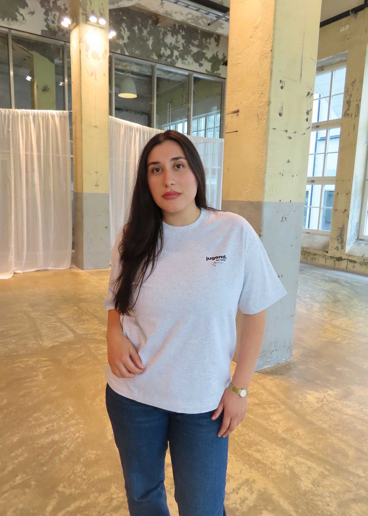 core tee | light grey
