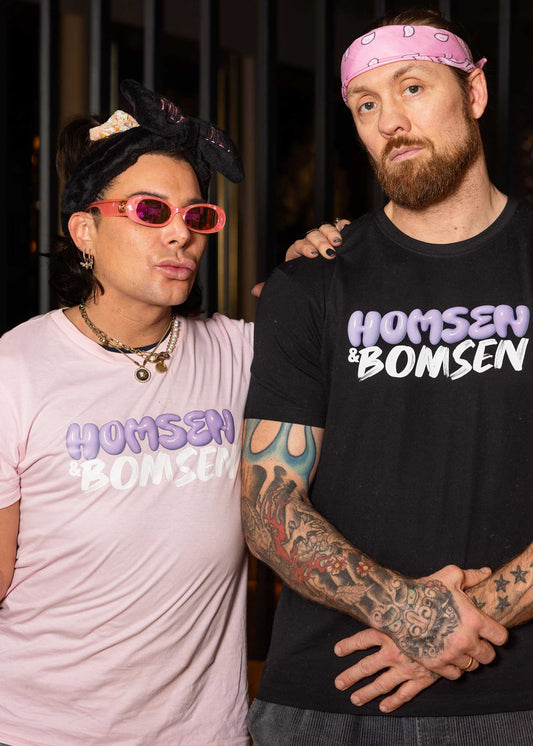 Homsen & Bomsen | T-skjorte | Sort