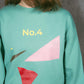 No. 4 – Sweatshirt Mintgrønn