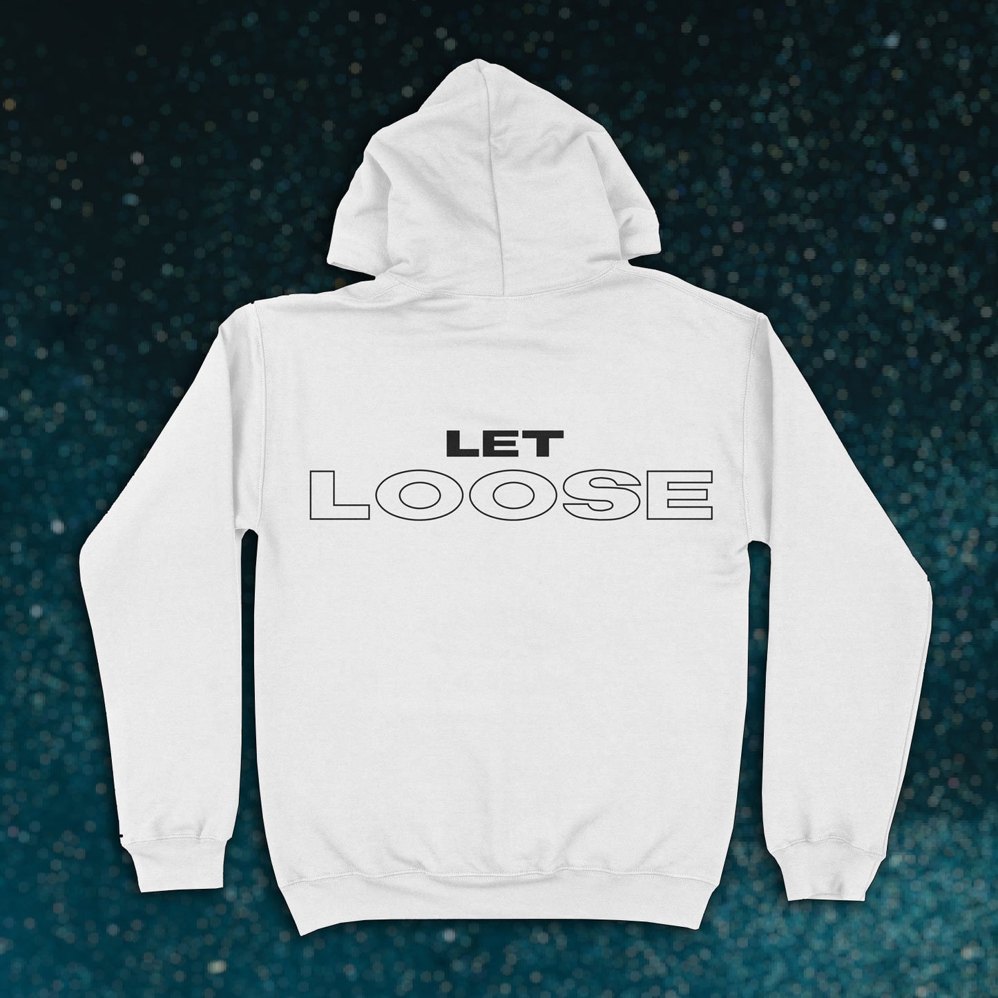 Let Loose Hoodie | White